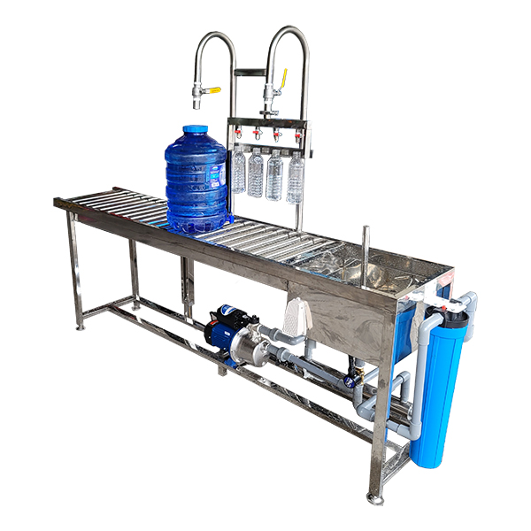 Bàn chiết rót bình 20 lít bán tự động